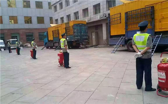 万江街道租赁发电机案例