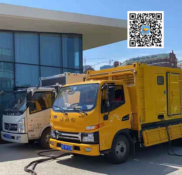 万江街道出租发电车